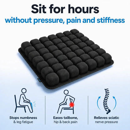 LEVEROL Ergonomic Pressure Relief Seat Cushion