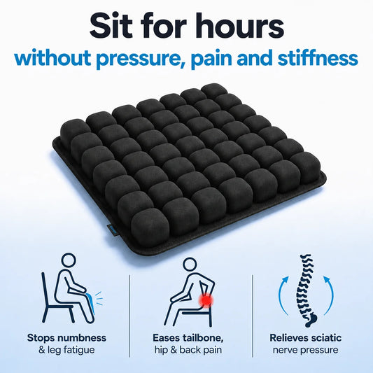 LEVEROL Ergonomic Pressure Relief Seat Cushion
