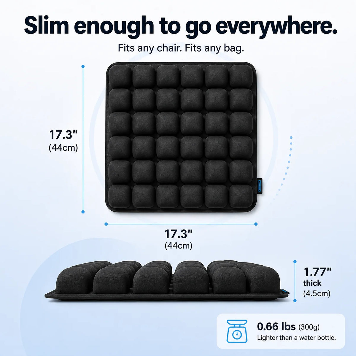 LEVEROL Ergonomic Pressure Relief Seat Cushion
