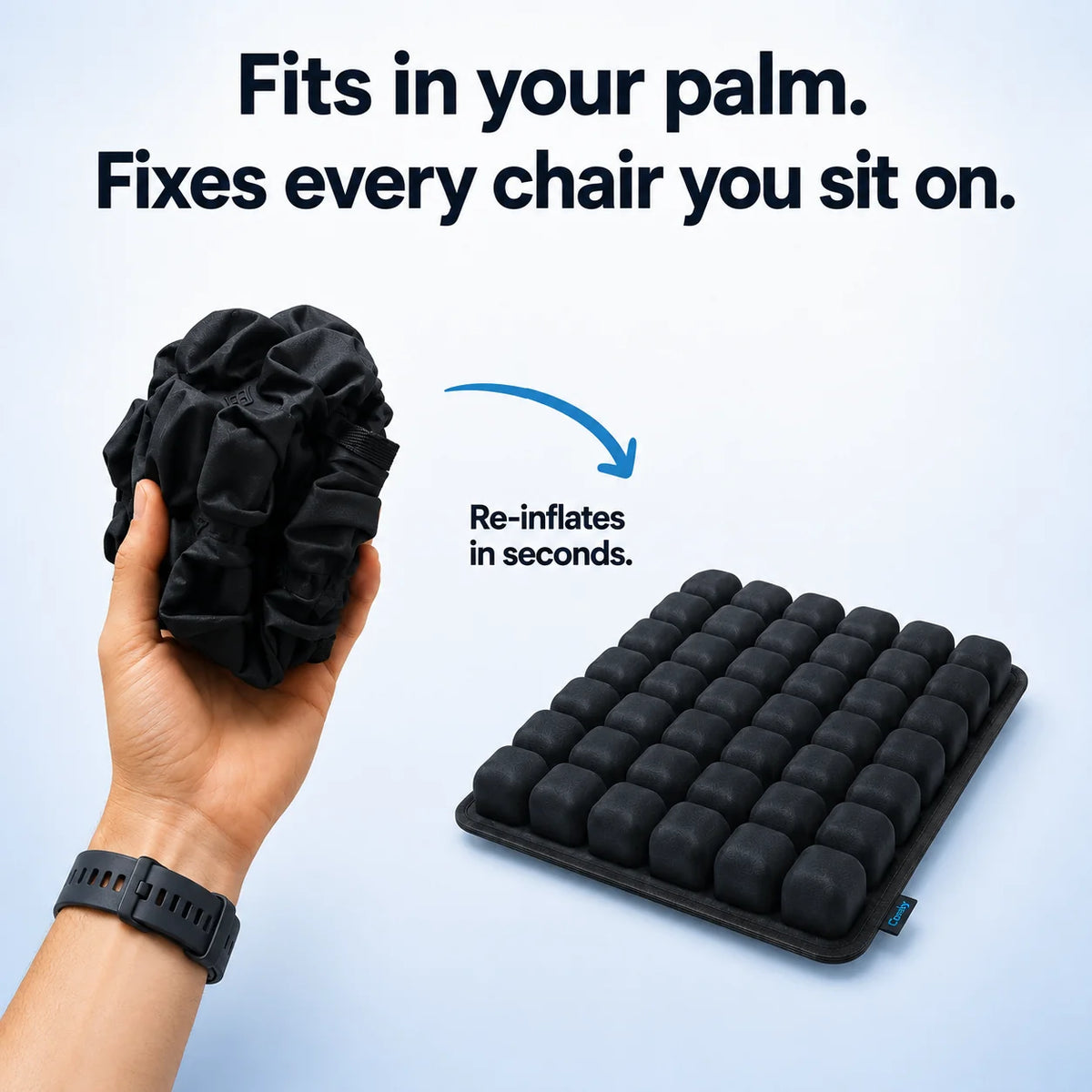 LEVEROL Ergonomic Pressure Relief Seat Cushion